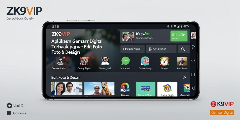 Tampilan antarmuka ZK9VIP yang user-friendly dengan fitur pengeditan lengkap.